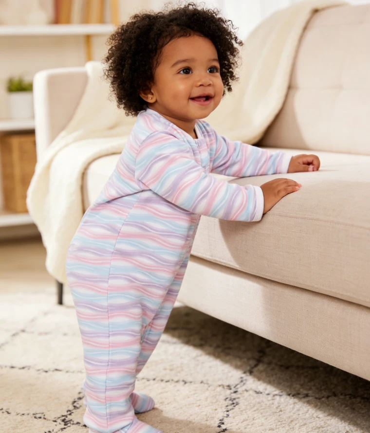 Colorful Baby Wave Footie Toddler Zippy product image 2