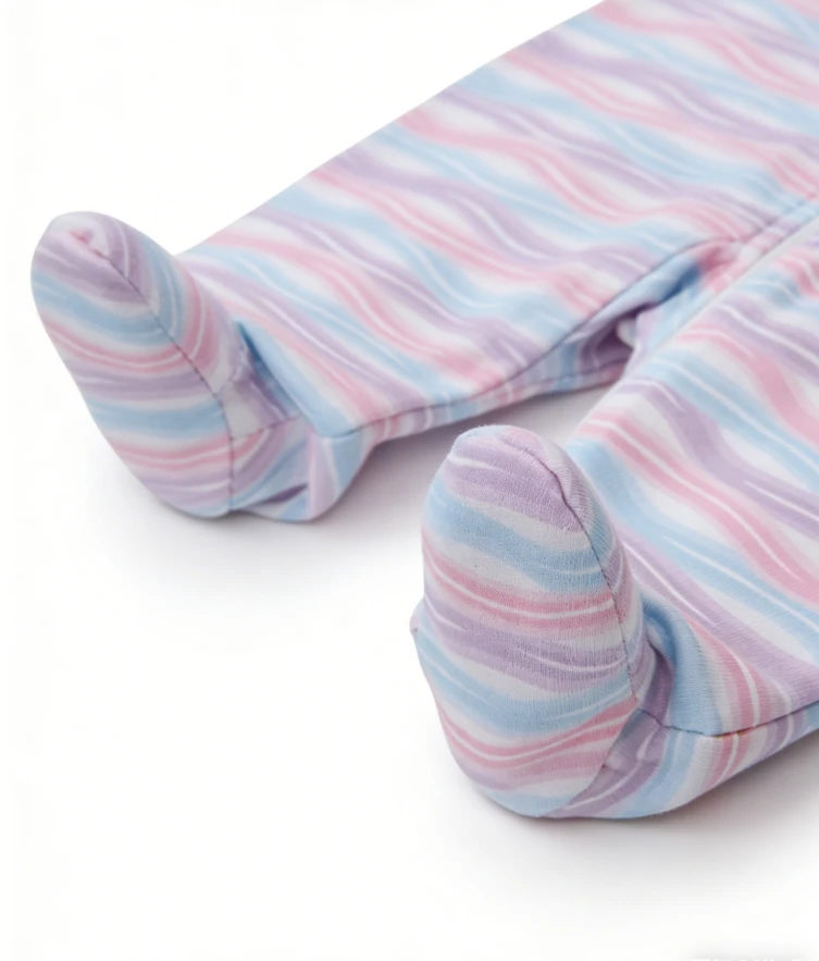 Colorful Baby Wave Footie Toddler Zippy product image 5