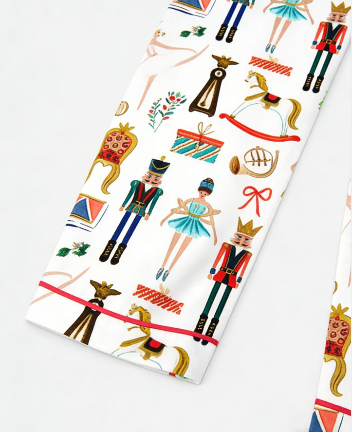 Kid Long Sleeve Christmas Nutcracker Pajama Set product image 4
