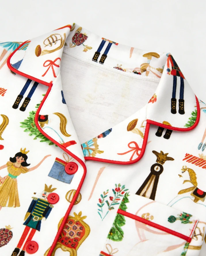 Kid Long Sleeve Christmas Nutcracker Pajama Set product image 5