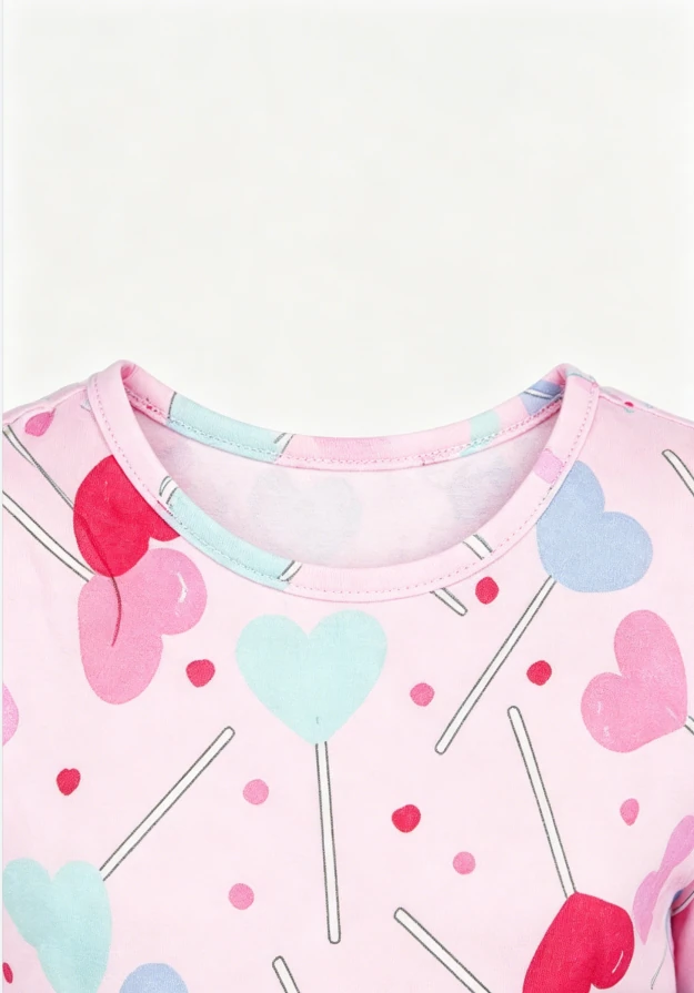 Fashion Baby Girls Sucker for You Pocket Twirl Dress Children High Quality Dresses product image 5