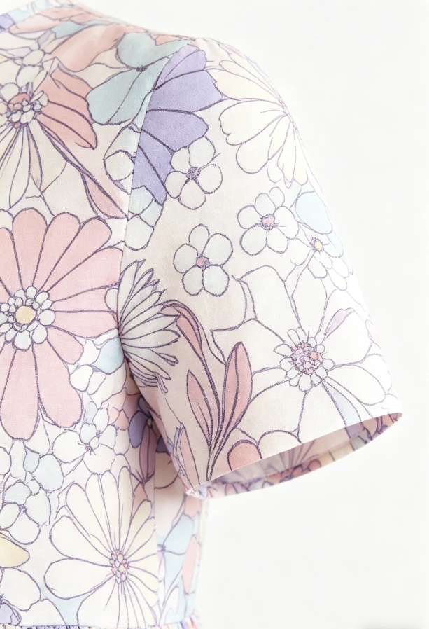 Infant Baby Toddler Factory Wholesale Sweet Escape Floral Pocket Twirl Dress product image 4