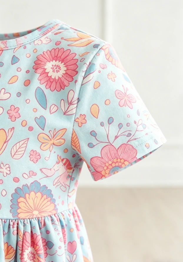 2027 Wholesale Children's Baby Girls Ribbons & Rodeos Pocket Twirl Dress product image 4