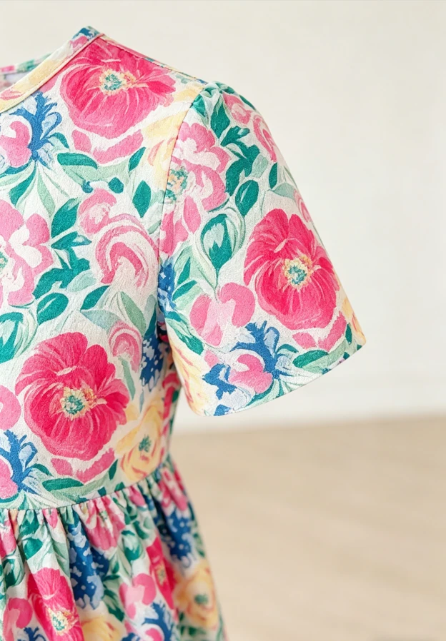 Children's Summer Dresses Toddler Kids Casual Wildflower Wishes SS Pocket Twirl Dress product image 4