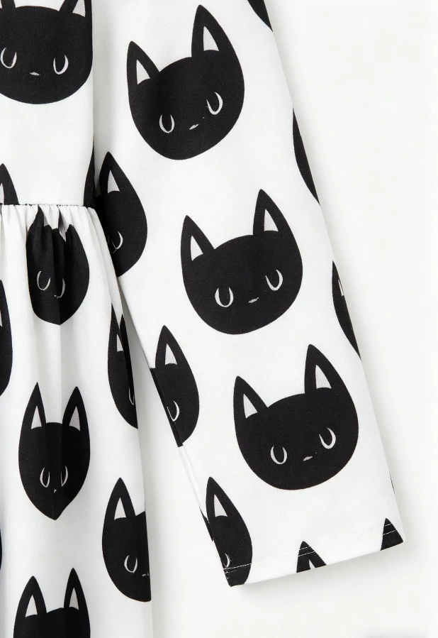 2026 Customized Children's Twirl Dress Baby Girls Purrfect Pocket Twirl Dress product image 5