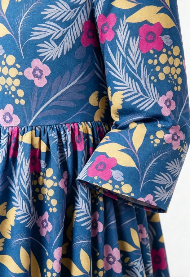 New Summer Girls Fashion Dresses Toddler Kids High Quality Flora Pocket Twirl Dress product image 4