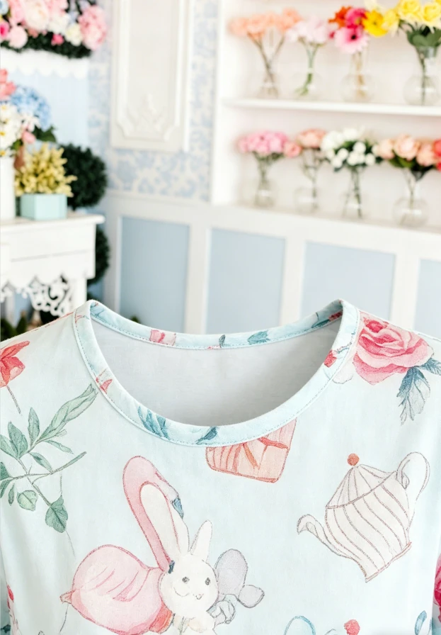 Custom Infant Toddler Child Baby Girls and Teenagers Wonderland Pocket Twirl Dress product image 4