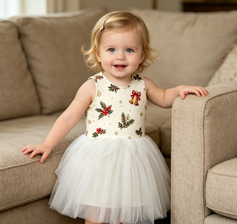 Factory Customized Infant Toddler Dresses Child Baby Girls Teenagers Sleeveless Tulle Dress product image 3