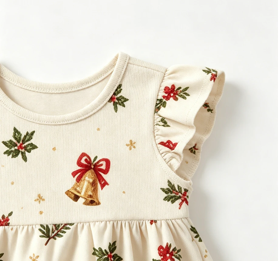 Wholesale Holiday Baby Flutter Bubble Romper Infant Shorts Toddler Jumpsuit product image 2