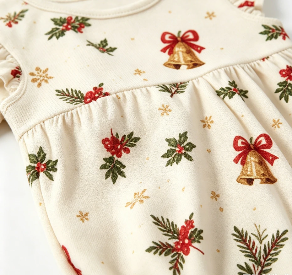 Wholesale Holiday Baby Flutter Bubble Romper Infant Shorts Toddler Jumpsuit product image 3