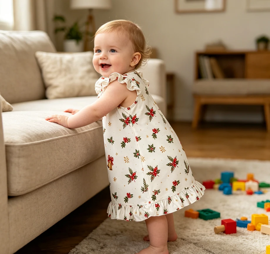 New Infant Toddler Clothing Child Baby Girls Sleeveless dress product image 4