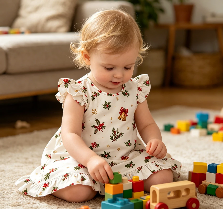 New Infant Toddler Clothing Child Baby Girls Sleeveless dress product image 6