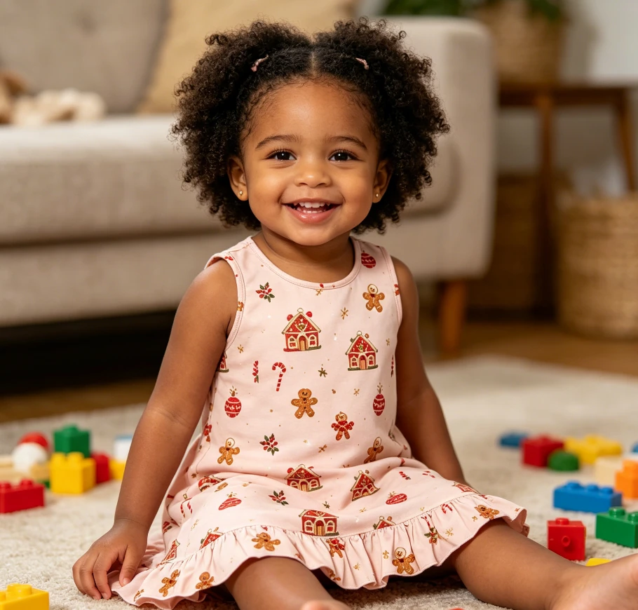 CustomToddler Clothing Child Baby Girls Sleeveless Tulle Dress product image 6